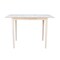 International Concepts Rectangle Table with Butterfly Extension, Unfinished, 32 in W, 48 in L, 42 in H, Wood, Unfinished K-T32X-42S - alternate 5